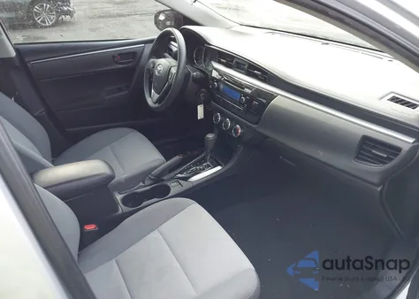 2015 Toyota Corolla L из США, поврежденный, VIN 2T1BURHE2FC419371